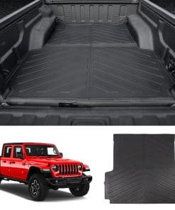 Tapete para cama de camioneta Xipoo compatible con Jeep