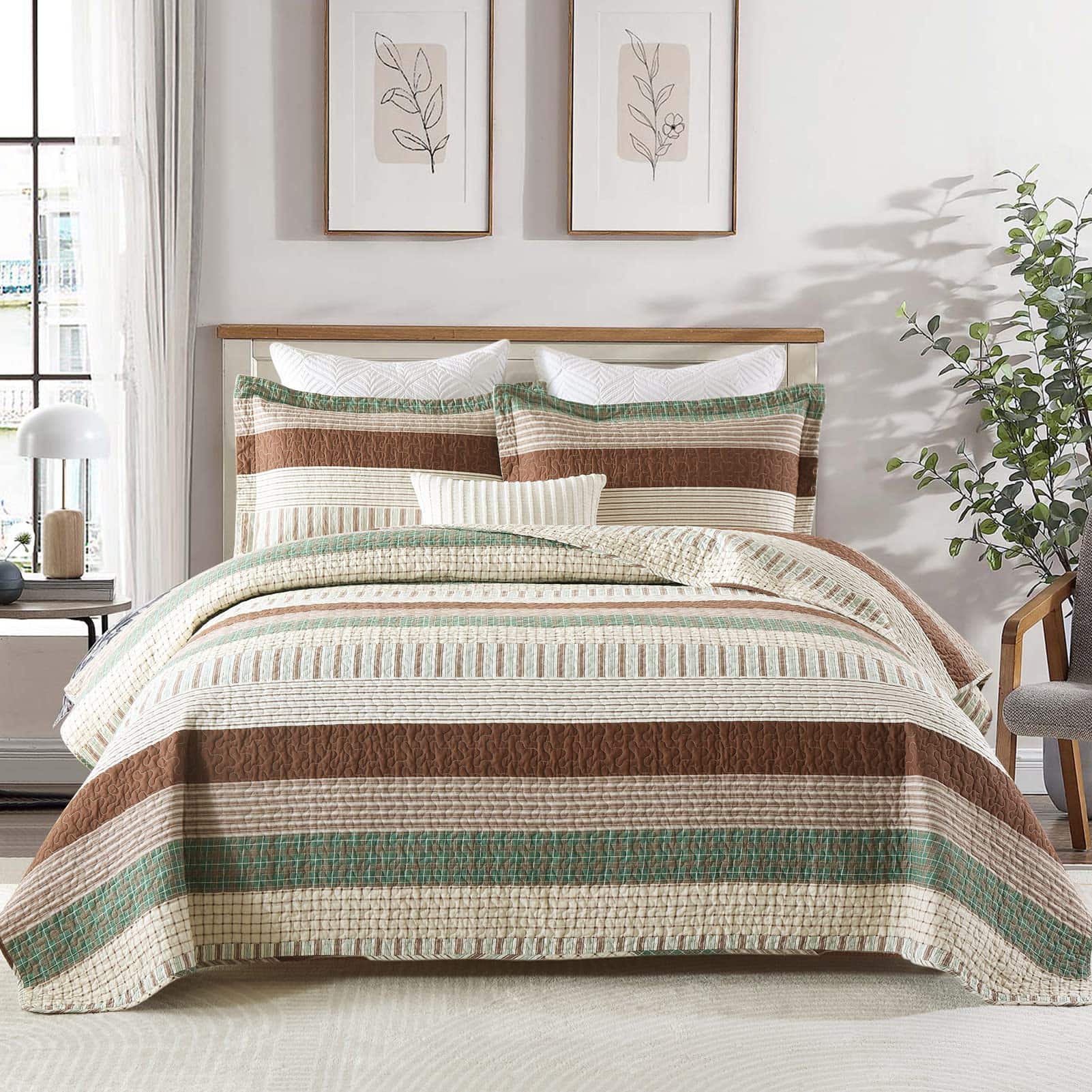 Juego de Edredones King Size 100% Algodón Ligero, Conjuntos