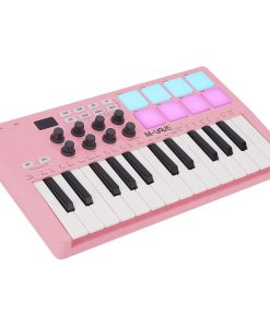Controlador de Teclado MIDI USB de 25 Teclas M-WAVE con 8