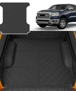 Tapete para cama de camioneta Xipoo compatible con Dodge