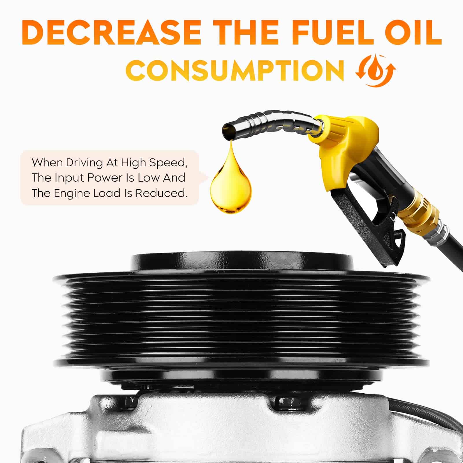 Compresor de Aire Acondicionado y Embrague A/C para Honda - Imagen 3