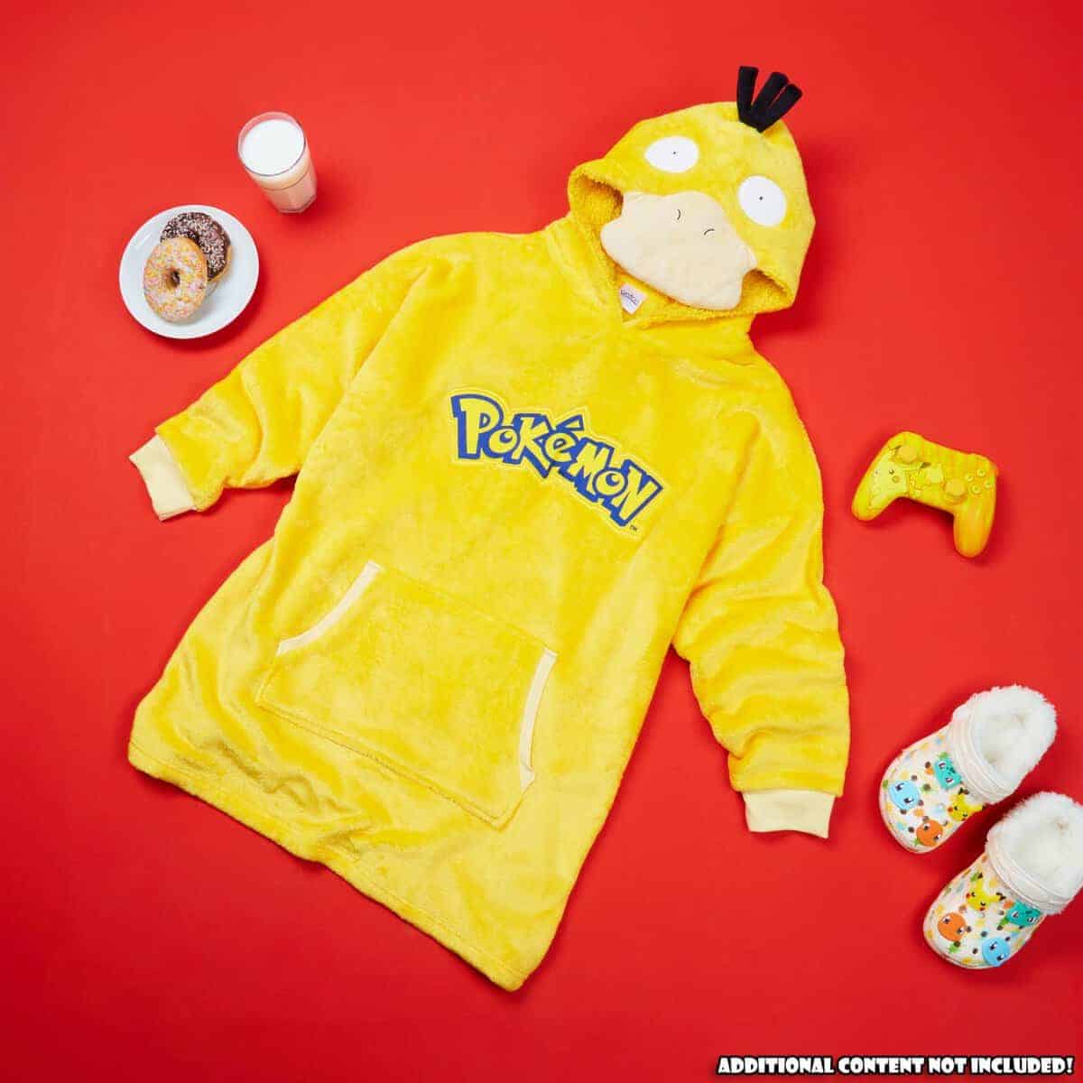 Manta con Capucha de Pokemon Pikachu para Niños - Cómoda y - Imagen 3
