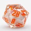 FanRolly de Metallic Dice Games 55mm Mammoth Dados d20, Ojo