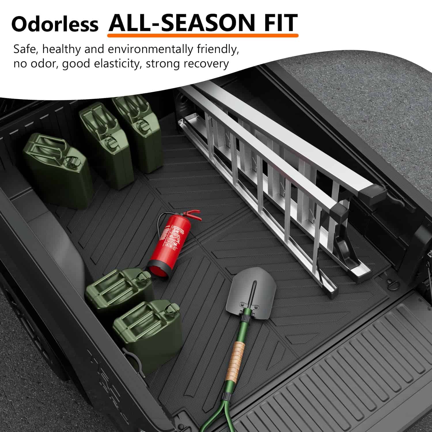 Tapete para cama de camioneta Xipoo compatible con Toyota - Imagen 5