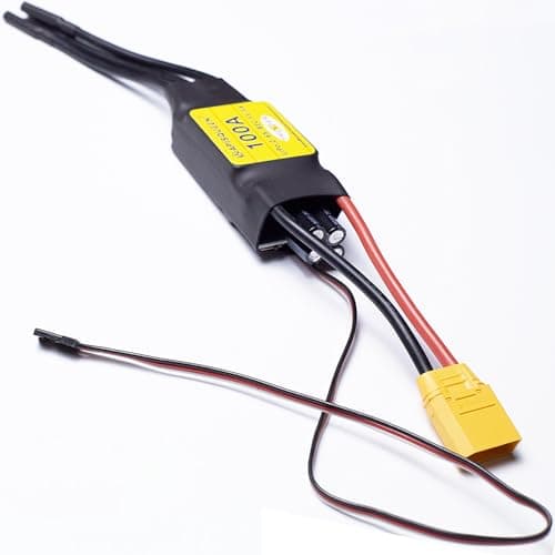 APISQUEEN 100A ESC 2-6S LiPo Brushless Controlador de - Imagen 4