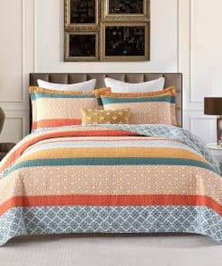 Edredón Queen Size SahSahCasa, Juego de edredón Queen,