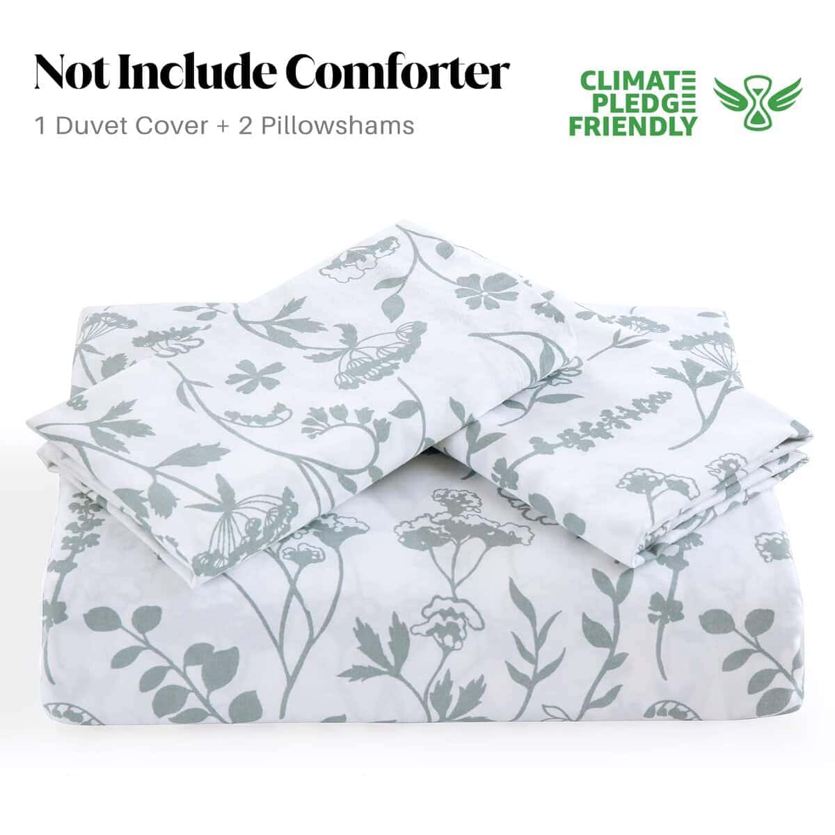CozyQQ Cotton Duvet Cover Queen - Juego de Cubierta de - Imagen 6