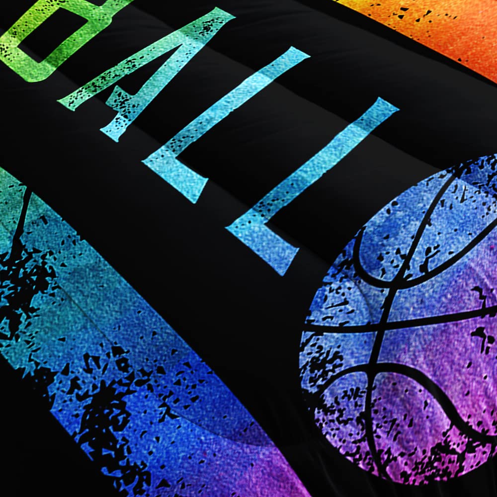 Suncloris Colcha de conforter de béisbol deportivo - Imagen 3