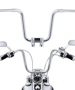 TIGERSGATE Manillares Mini Ape Hangers de 12" de Altura