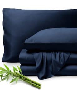 Juego de sábanas de lujo para cama completa Bare Home 100%