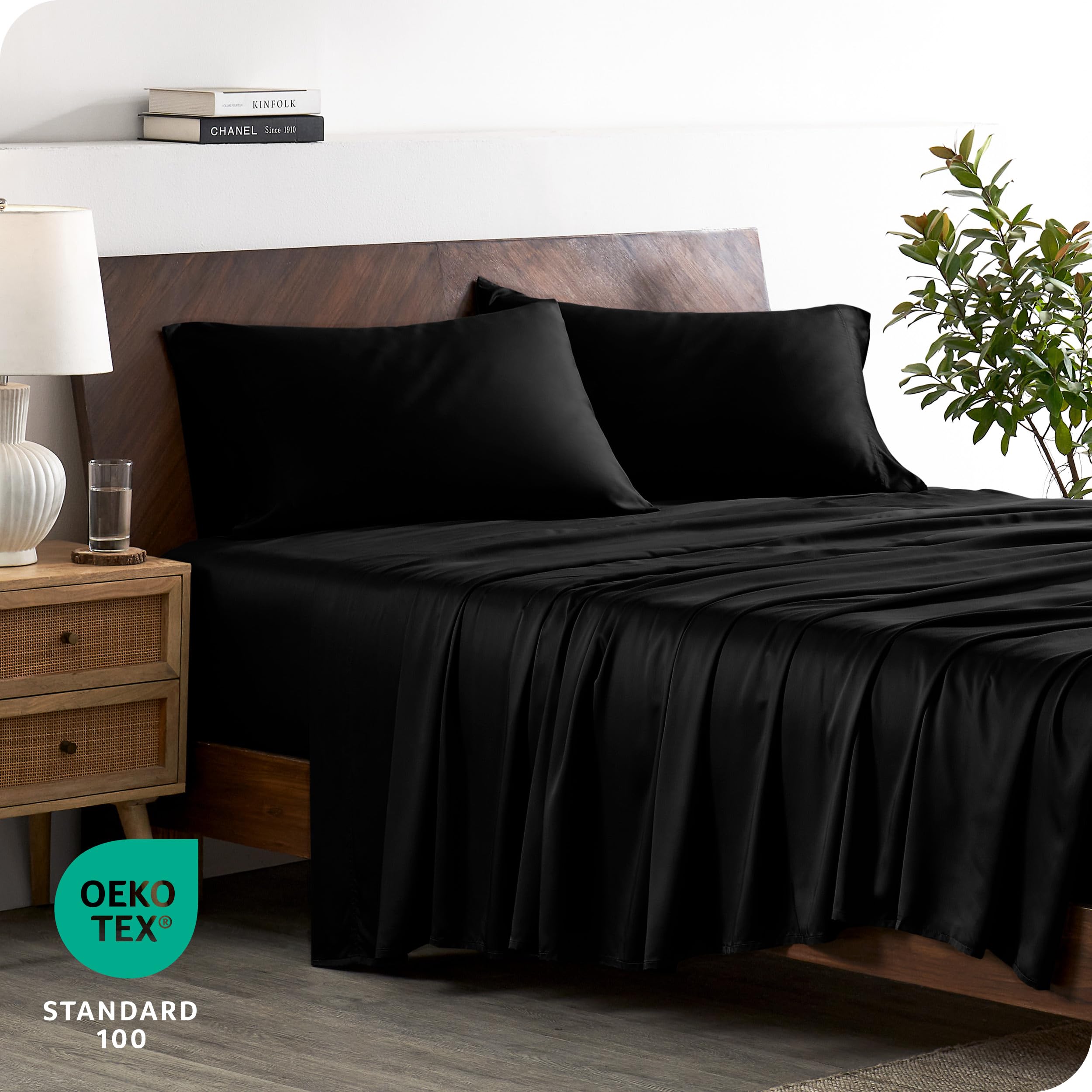 Juego de sábanas de lujo 100% Rayon de Bambú de Bare Home - Imagen 4