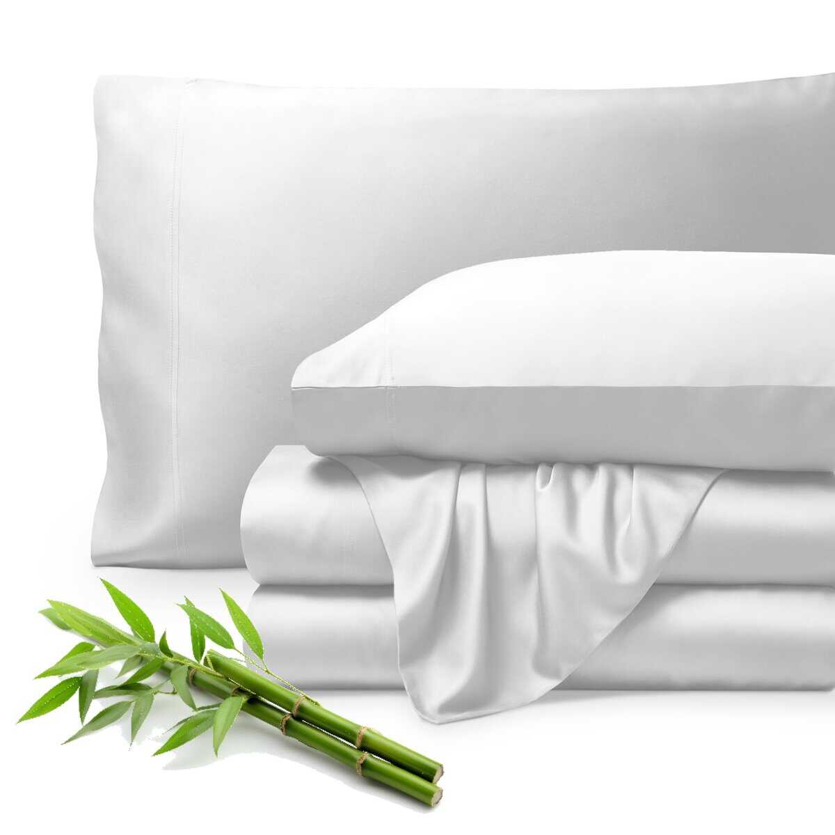 Juego de Sábanas de Bambú 100% Rayón de Bare Home - Juego