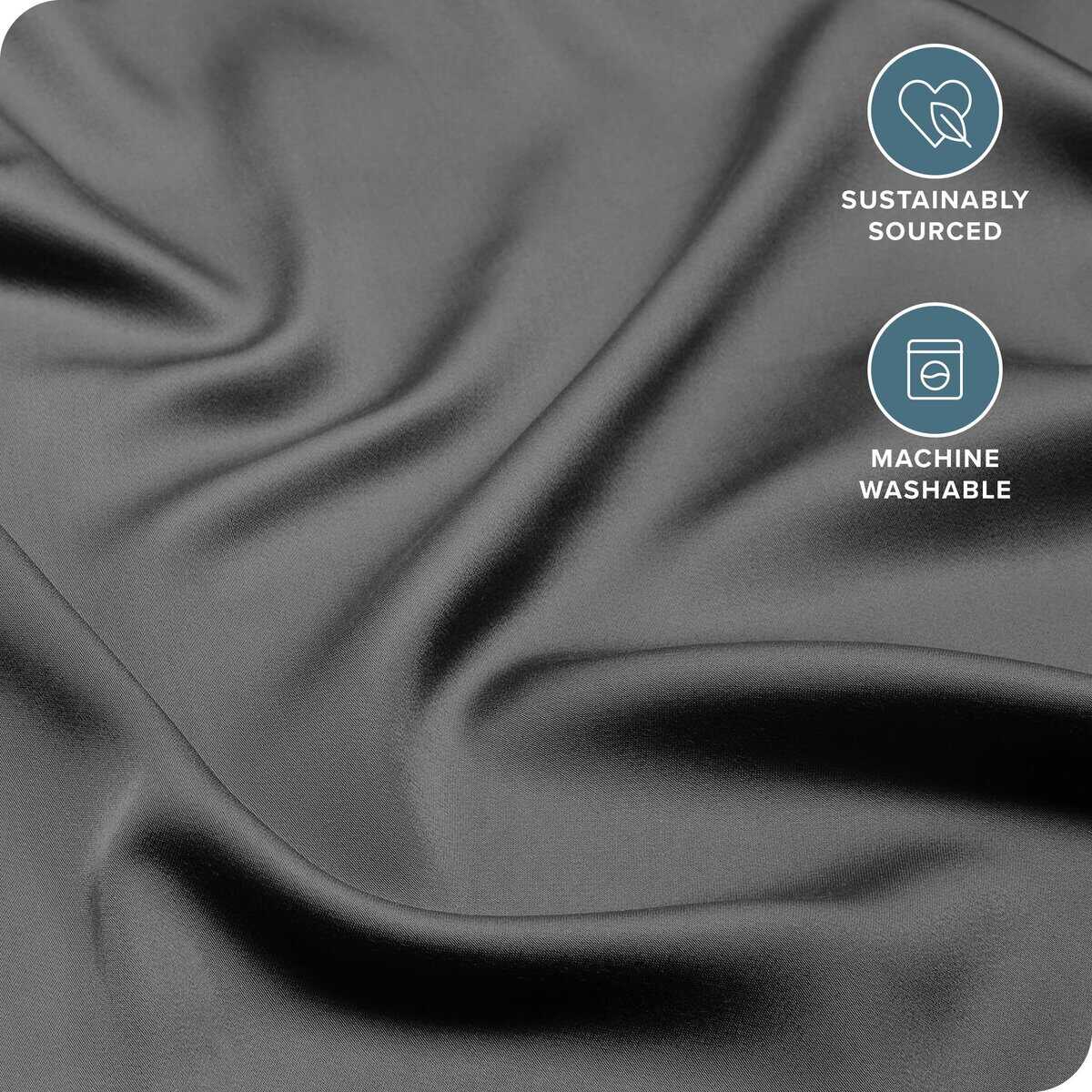 Juego de sábanas de lujo Twin XL 100% rayón derivado del - Imagen 6