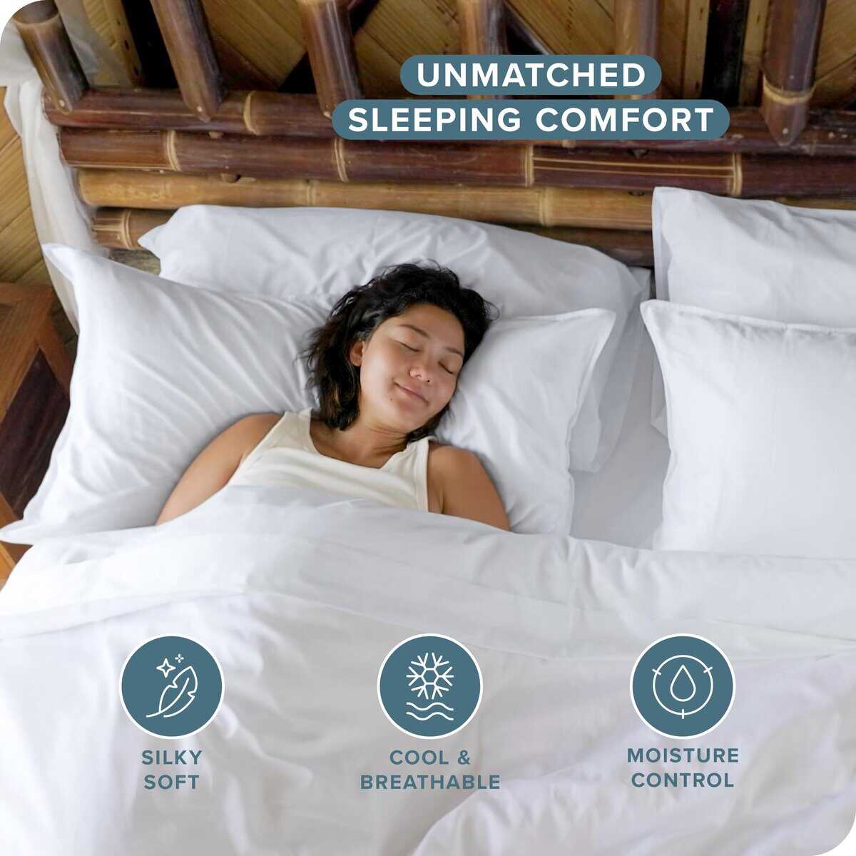 Juego de Sábanas de Bambú 100% Rayón de Bare Home - Juego - Imagen 3