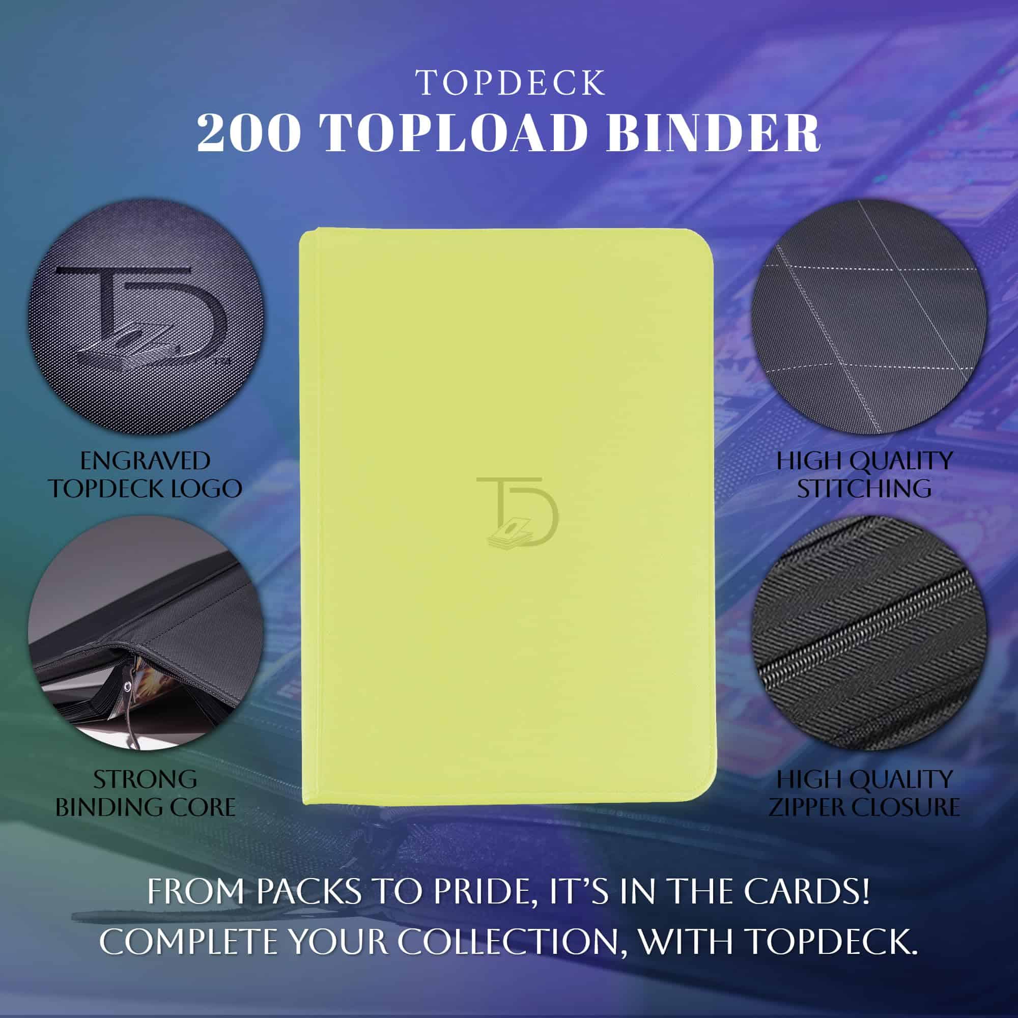 Carpeta TopDeck TopLoader | Capacidad para 200+ protectores - Imagen 4