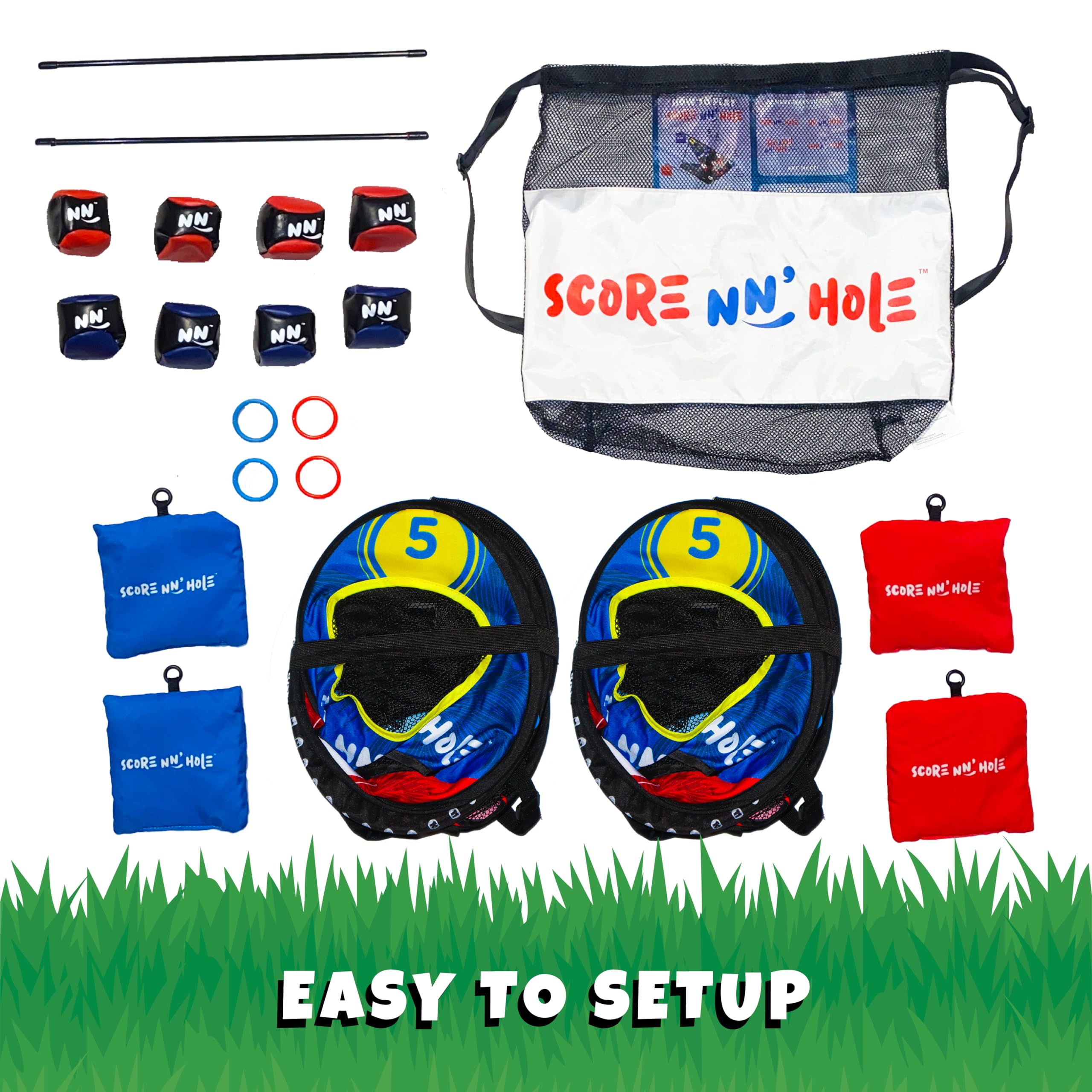 Juego de Cornhole TOSS & ROLL NN' Hole | Juego de Cornhole - Imagen 5