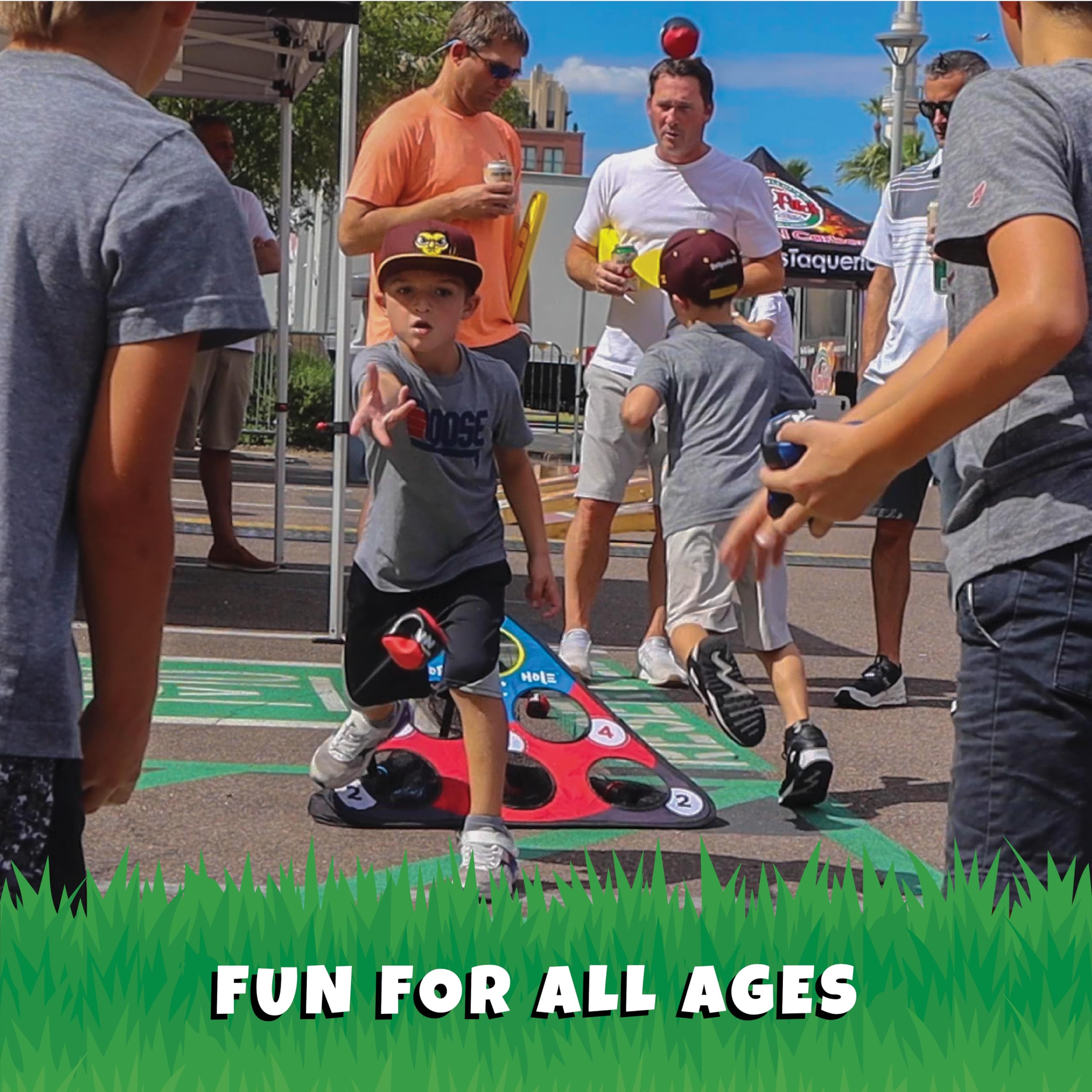 Juego de Cornhole TOSS & ROLL NN' Hole | Juego de Cornhole - Imagen 4