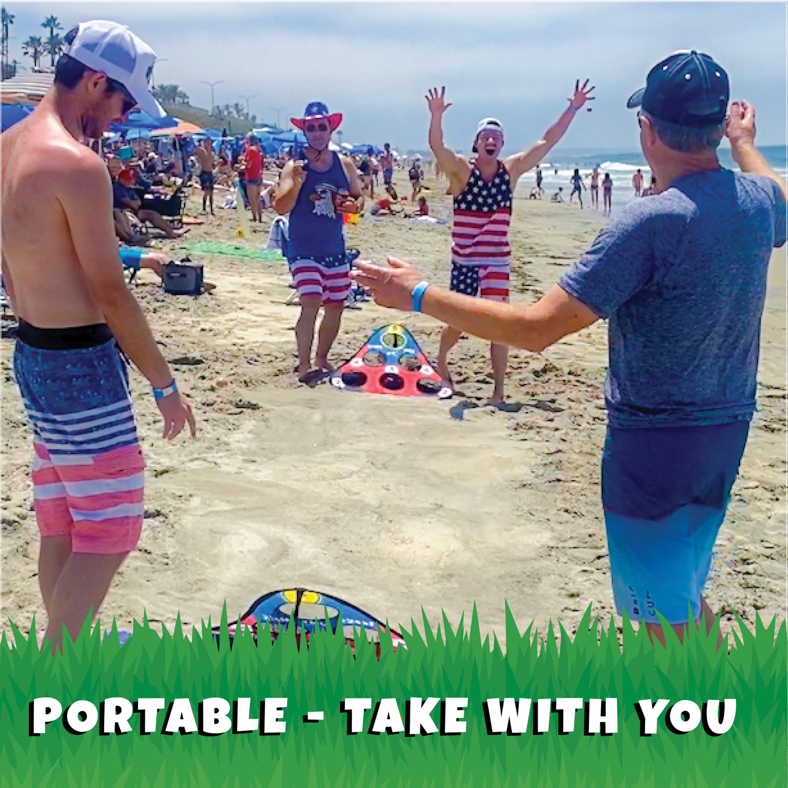 Juego de Cornhole TOSS & ROLL NN' Hole | Juego de Cornhole - Imagen 7