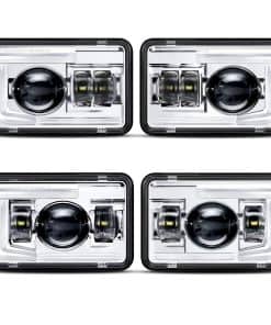 Faros LED Mejorados HWSTAR 2023 de 120W Antideslumbrantes