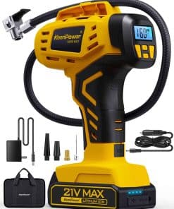 Inflador de Neumáticos Portátil KeenPower - 2X Más Rápido -
