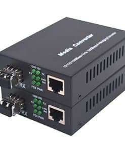 Convertidores de Medios de Fibra Gigabit Multi-Modo LC -