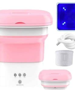 Mini Lavadora Portátil 4.5L Plegable para Apartamento,