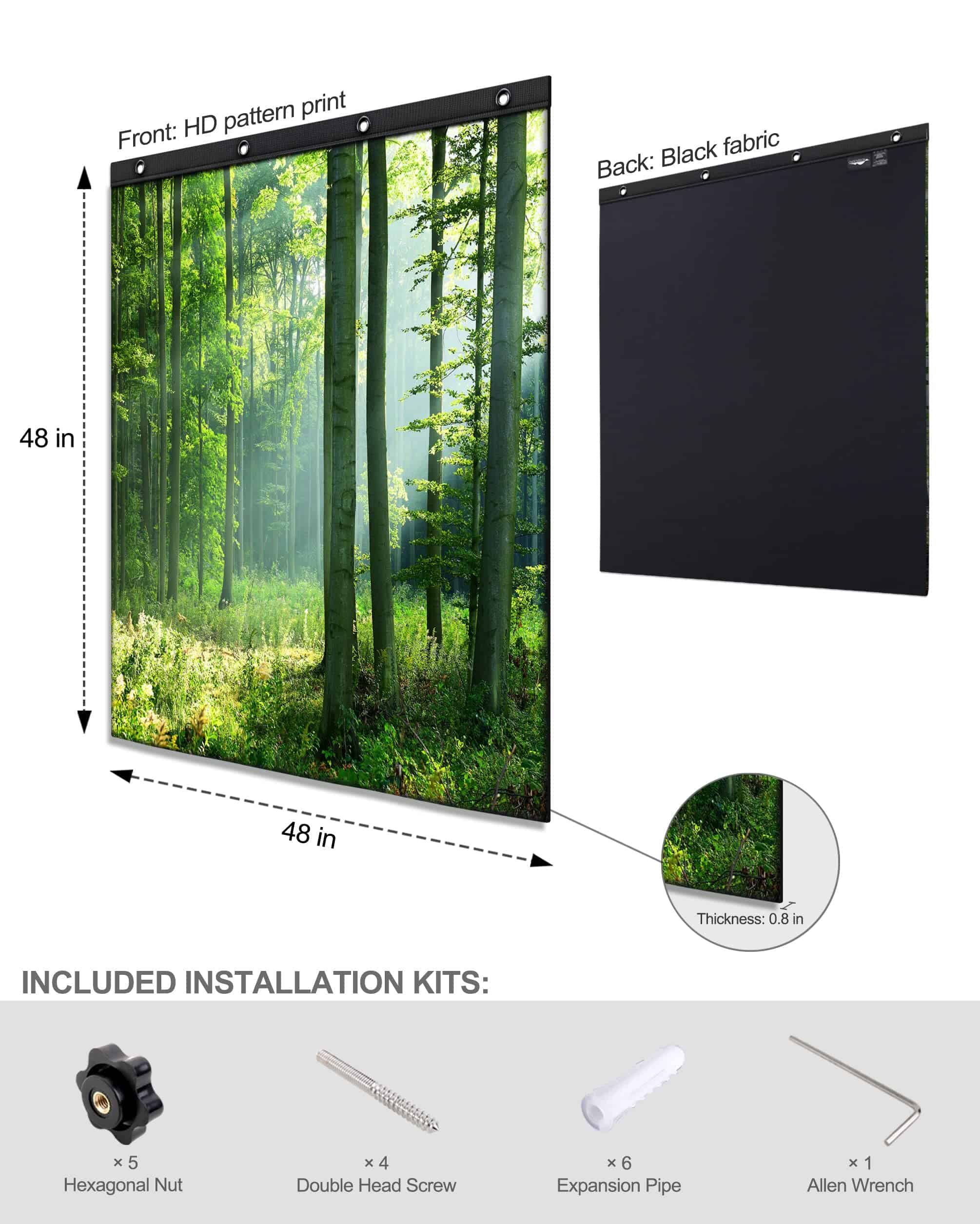 Mantas de Absorción de Sonido CHOOVEEON - Hoja Absorbente - Imagen 6