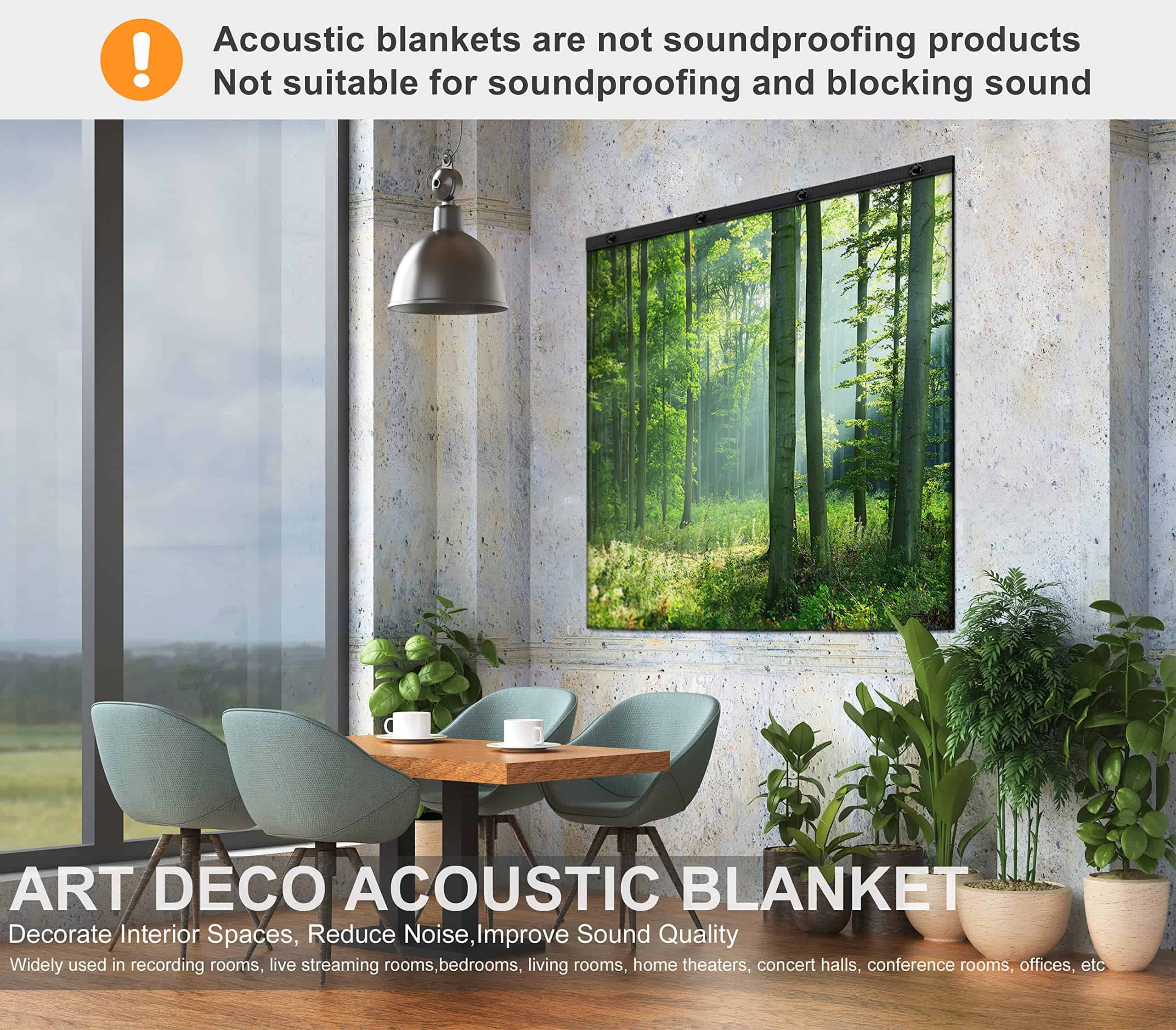 Mantas de Absorción de Sonido CHOOVEEON - Hoja Absorbente - Imagen 3