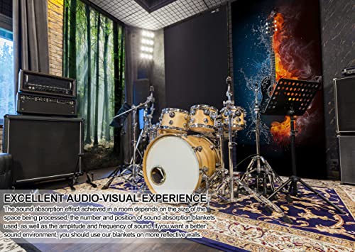 Mantas de Absorción de Sonido CHOOVEEON - Hoja Absorbente - Imagen 7