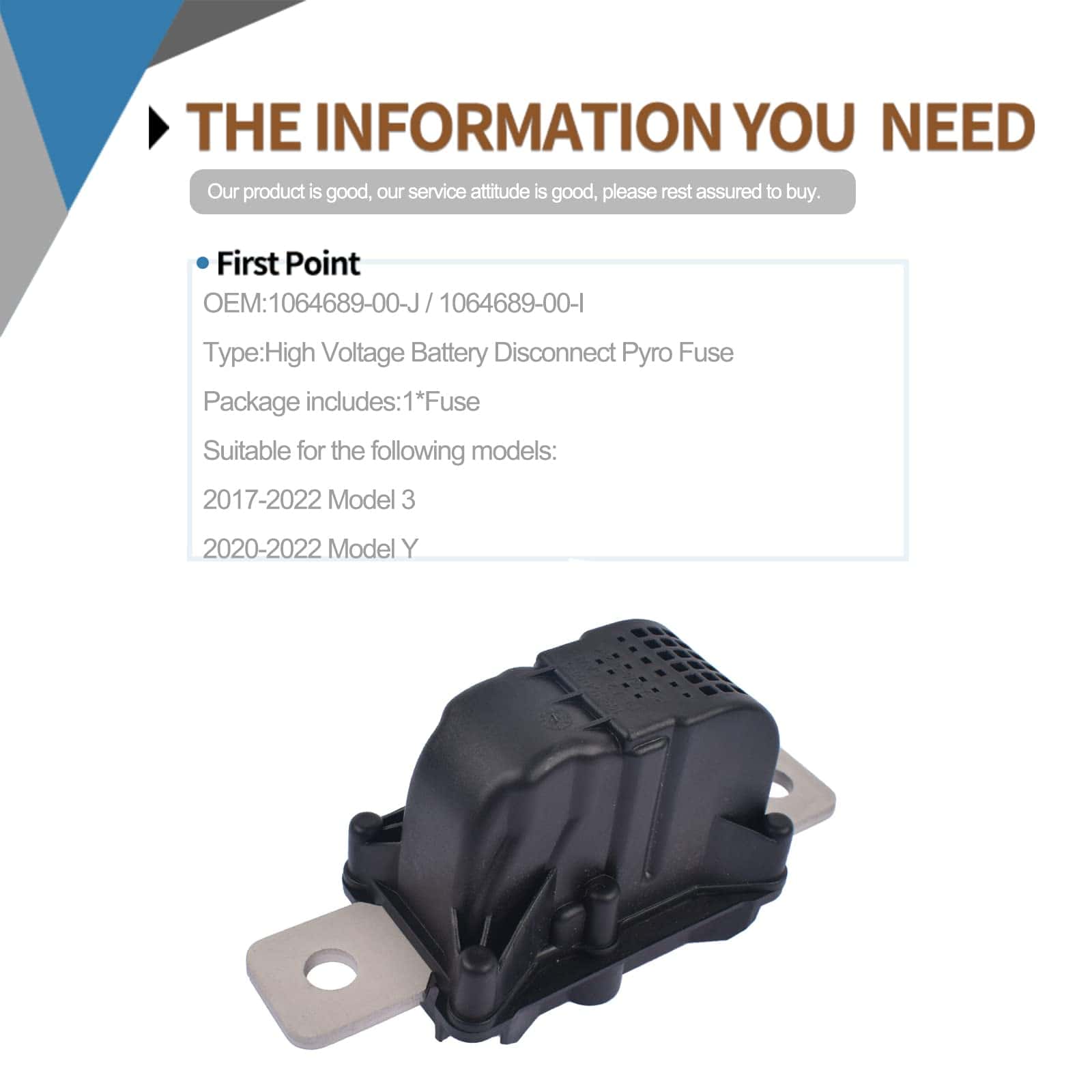 NBWIYQP Fusible de desconexión de batería de alta tensión - Imagen 7