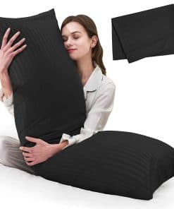 Almohada corporal ELNIDO QUEEN para adultos, con funda de