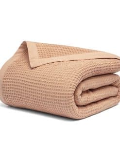 Cobertor de algodón orgánico 100% certificado GOTS Salt