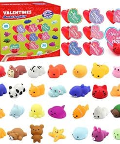 SURCVIO 28 Pack Regalos de San Valentín para -Rojo