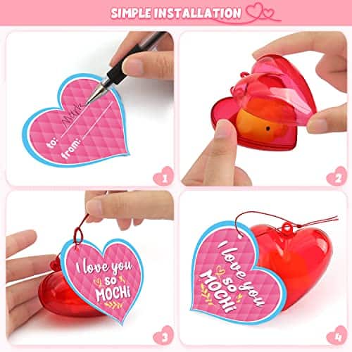 SURCVIO 28 Pack Regalos de San Valentín para -Rojo - Imagen 6