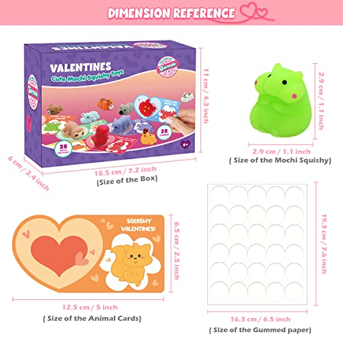 SURCVIO 28 Pack Regalos de San Valentín para -Multicolor - Imagen 4