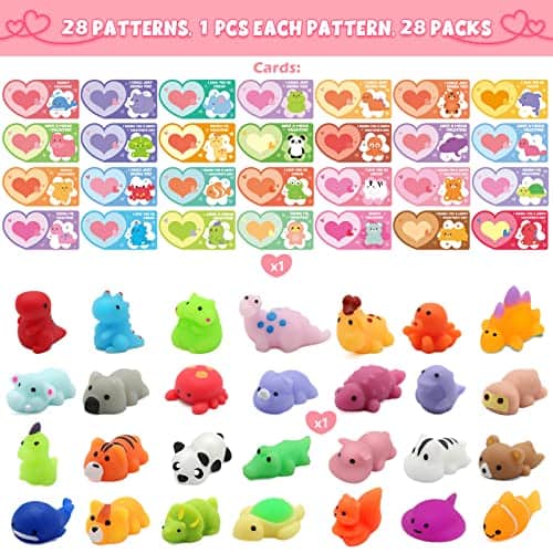 SURCVIO 28 Pack Regalos de San Valentín para -Multicolor - Imagen 3