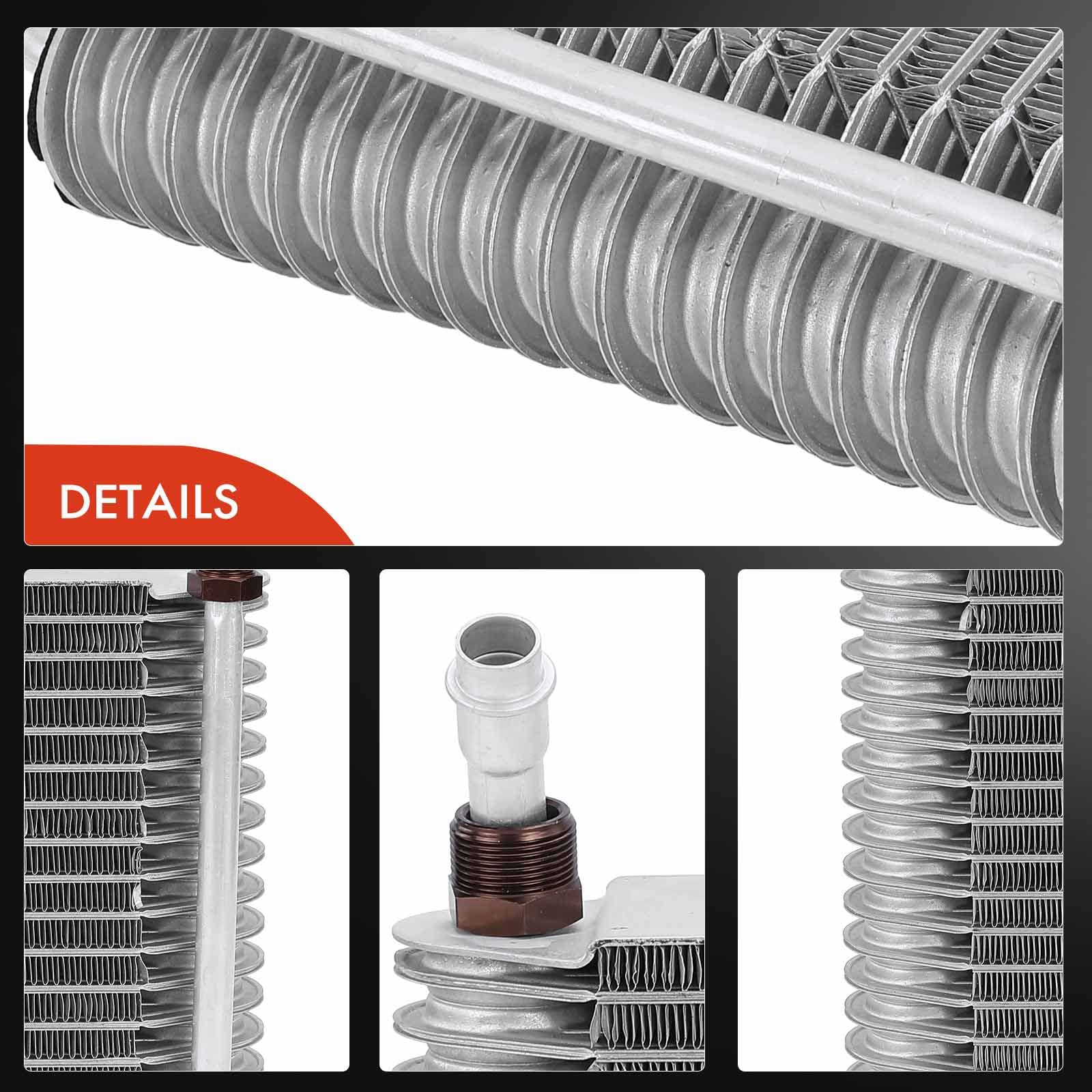 A-Premium Núcleo de Evaporador de A/C Delantero Compatible - Imagen 6