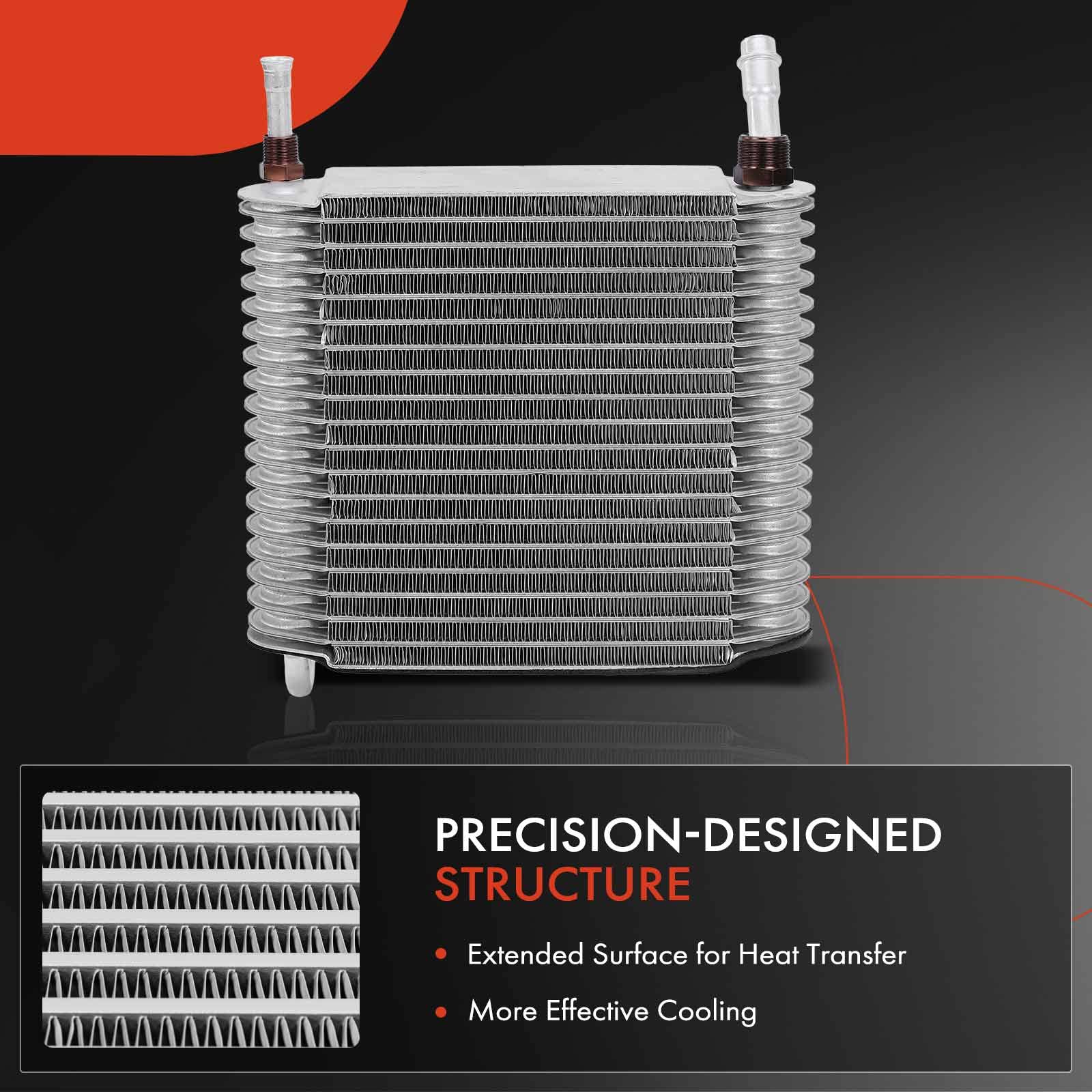 A-Premium Núcleo de Evaporador de A/C Delantero Compatible - Imagen 5