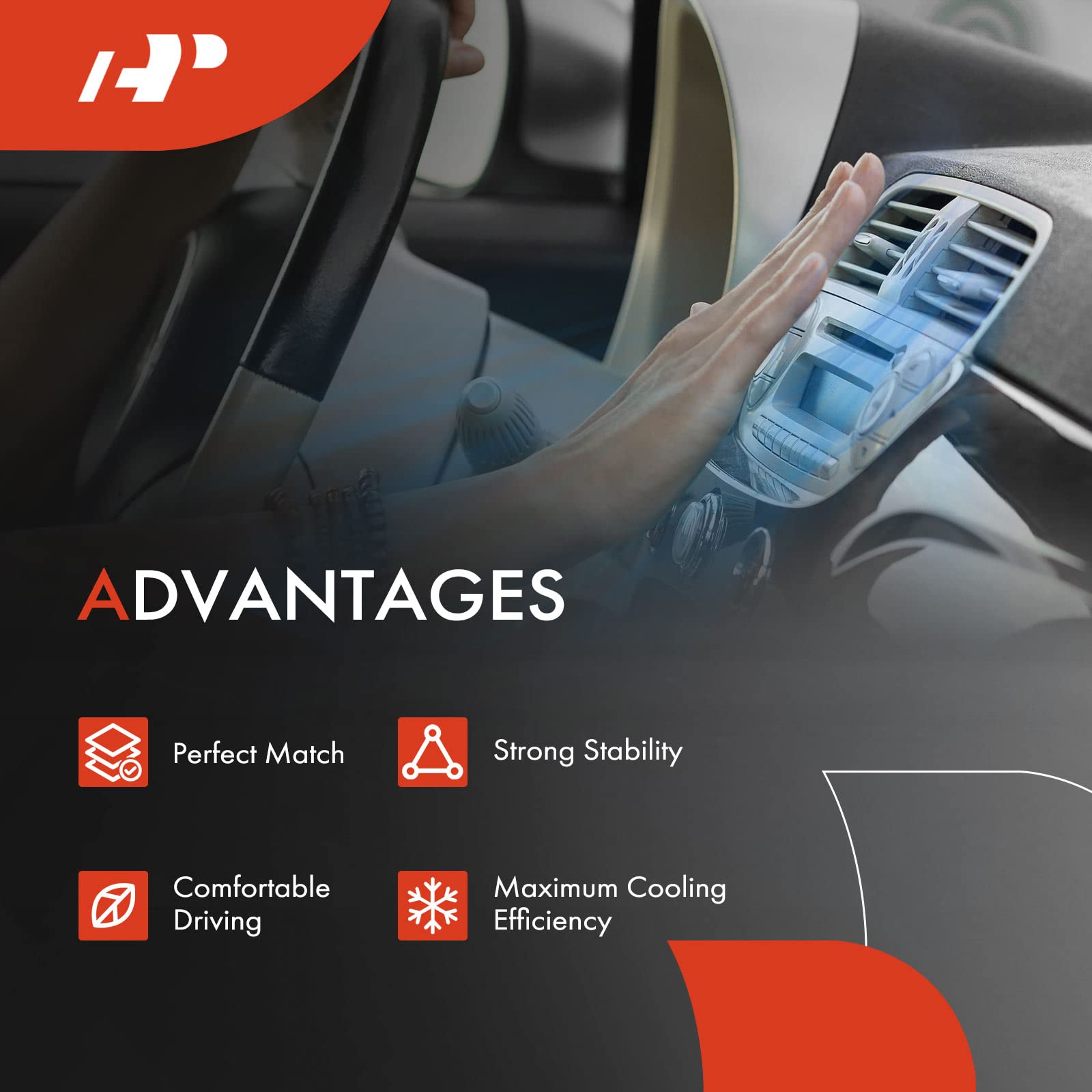 A-Premium A/C Evaporator Core Compatible with Jeep Grand - Imagen 8