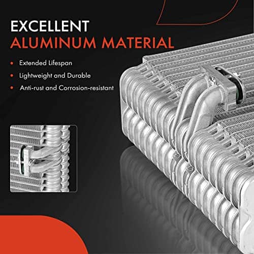 Núcleo del evaporador de A/C delantero A-Premium compatible - Imagen 4