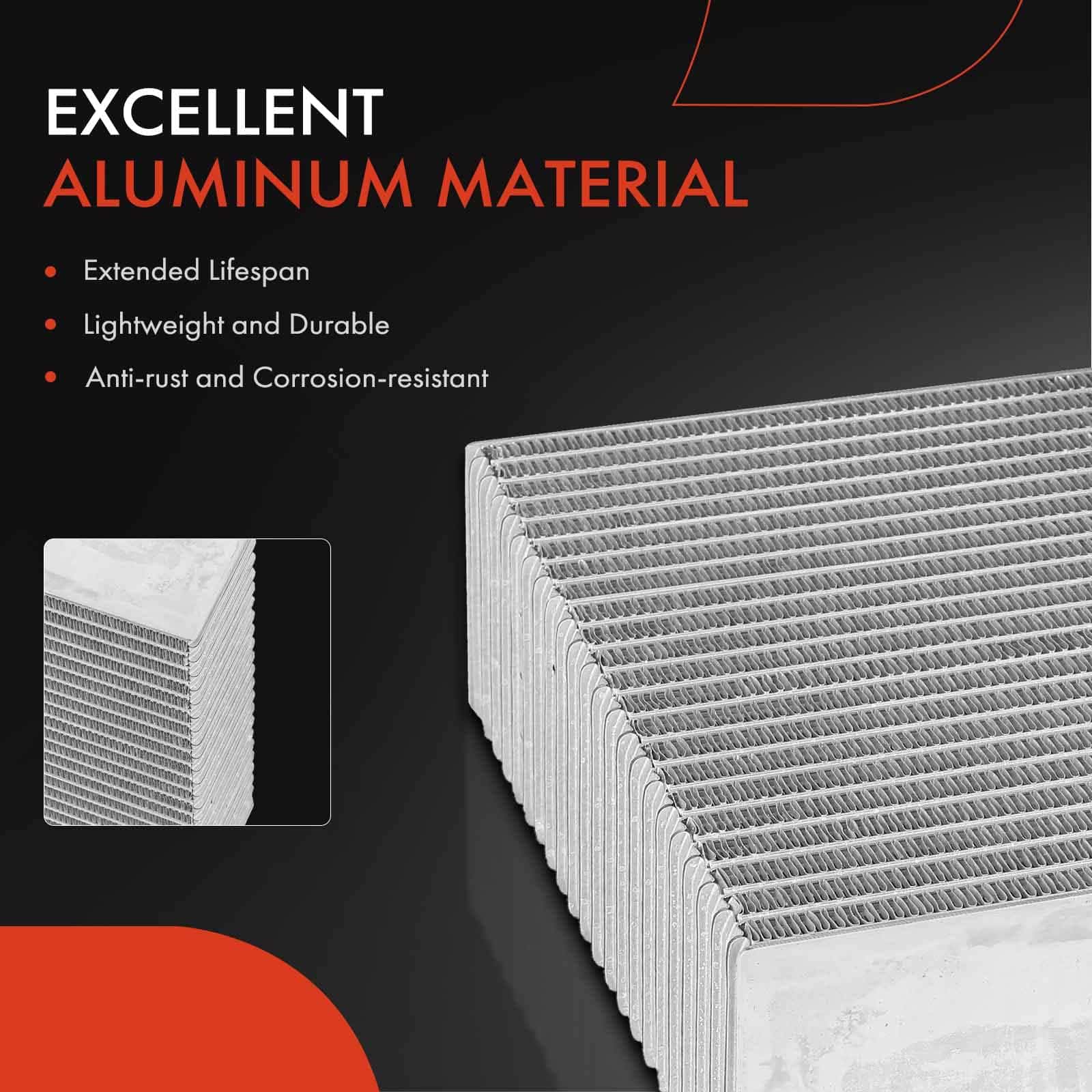 Núcleo de evaporador de A/C A-Premium Compatible con Dodge - Imagen 4