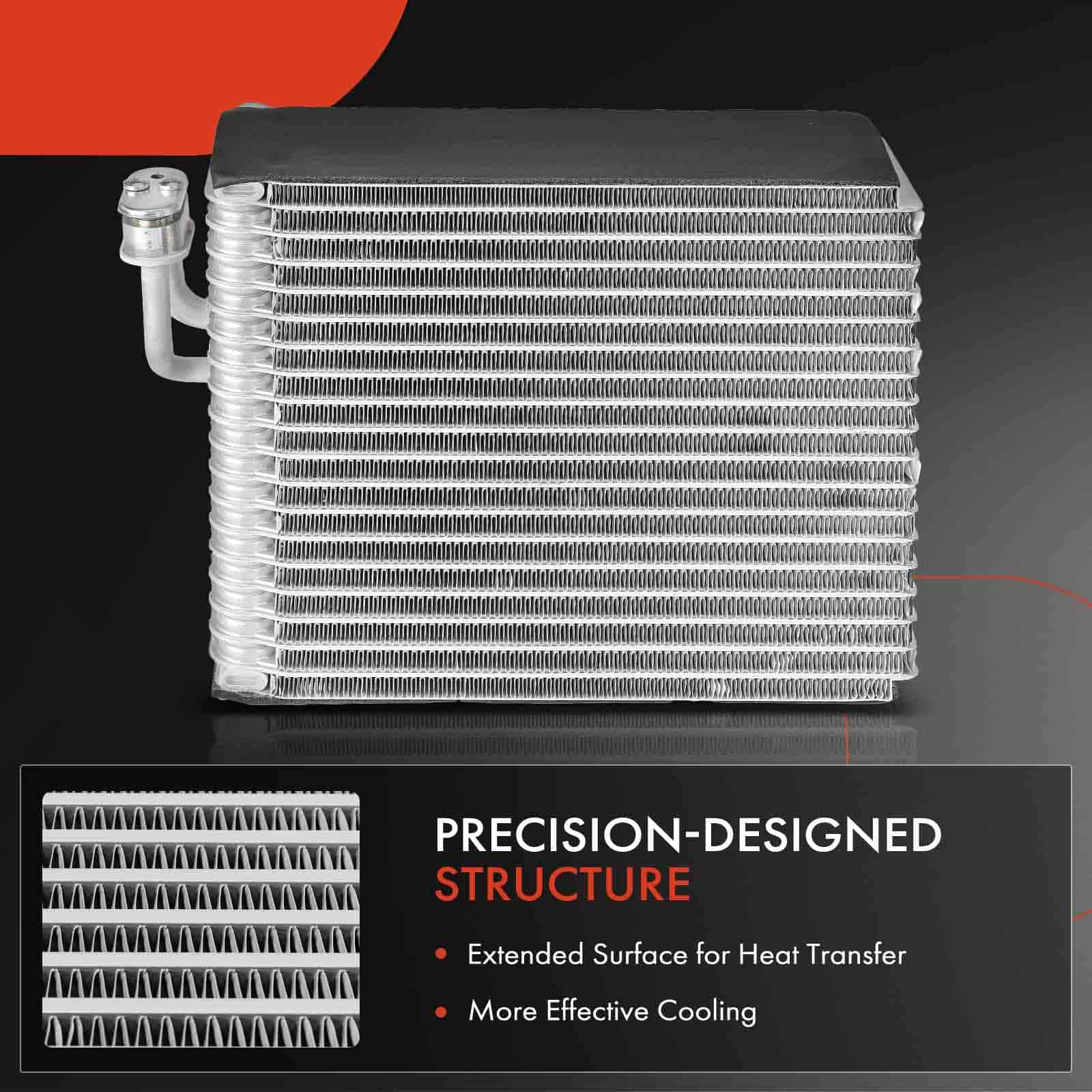 Núcleo del evaporador de A/C delantero A-Premium compatible - Imagen 6