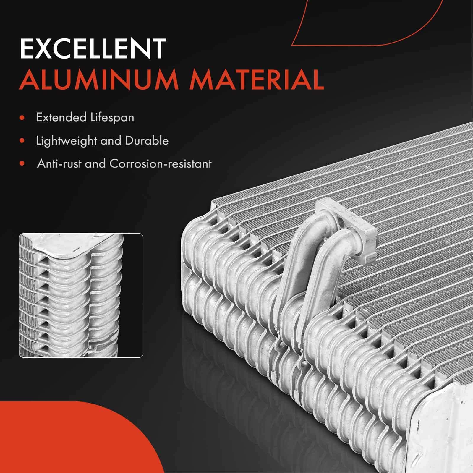 Núcleo del evaporador de A/C A-Premium compatible con Lexus - Imagen 4