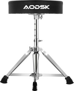 AODSK Taburete de Batería, Asiento Acolchado Plegable para