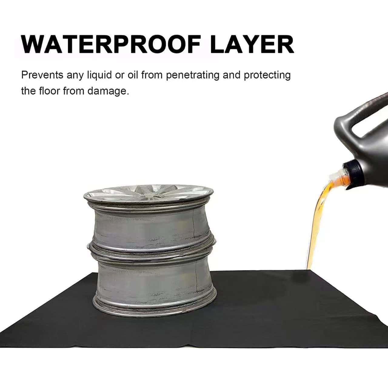 Tapete Grande Absorbente para Garaje 7'4"x20' - Protege el - Imagen 4