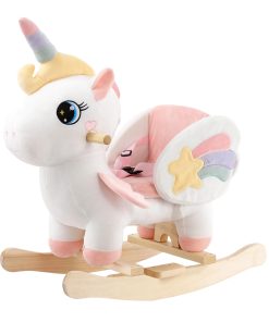 Caballito de madera Unicornio Funlio, Unicornio Arcoiris de