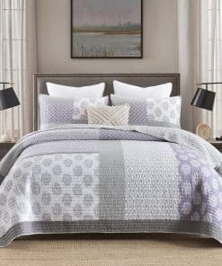 Juego de Edredón King Size PANGUSHAN, Juego de Colcha de