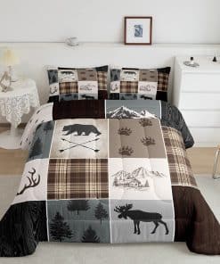 Set de Edredón para Caza Tamaño Twin Oso Elk Flecha