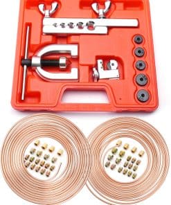 Kit de línea de freno de cobre Racewill de 25 pies 3/16" +