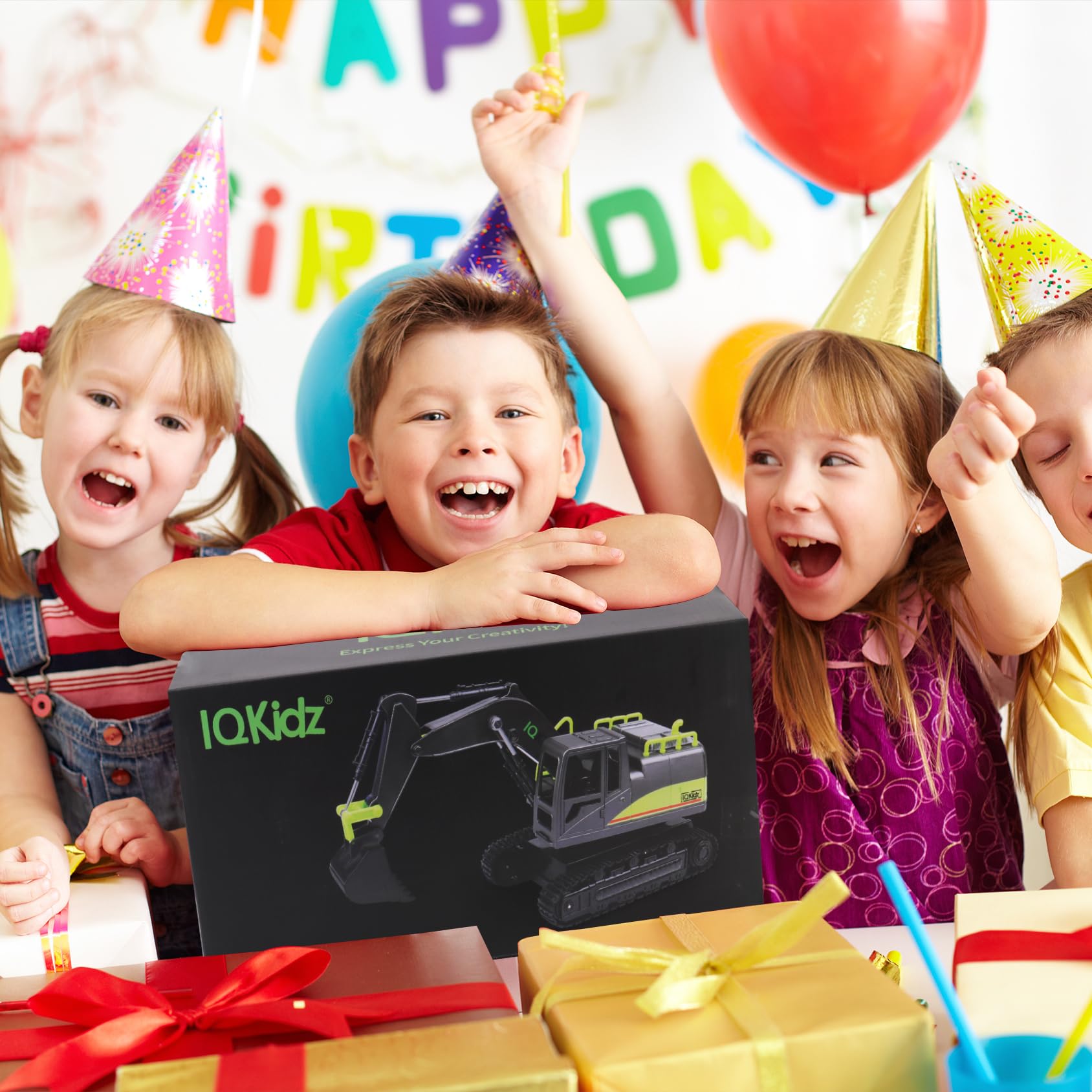 Excavadora de Control Remoto IQKidz para Niños de 4 a 7 - Imagen 7